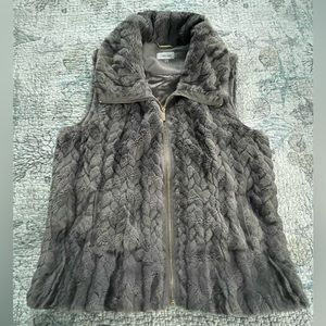 Calvin Klein Faux Fur Vest